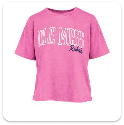 Printed personalised t-shirt application