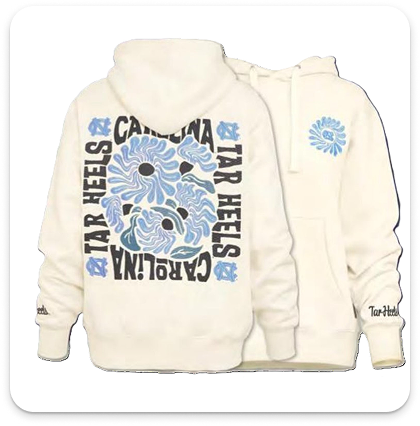 Fully Custom Embroidered Hoodie