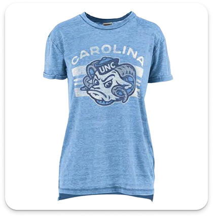 Custom Print Jersey Wear - Blue t-shirt